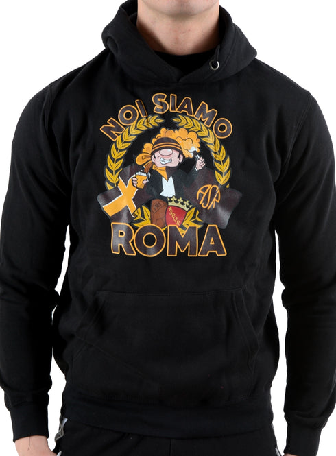 NOI SIAMO ROMA - FELPA NERA